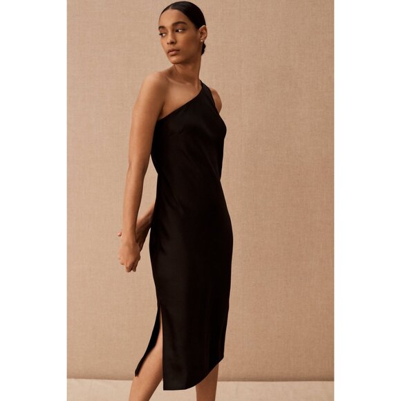 NWT BHLDN Audrie One-Shoulder Dress 4 - Picture 3 of 4